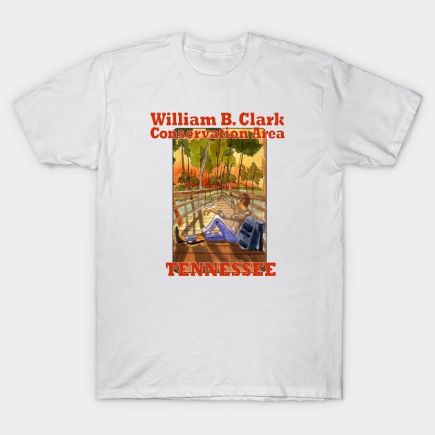 William B. Clark Conservation Area, Tennessee T-Shirt by MMcBuck